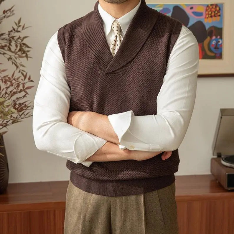 Britische Strickweste