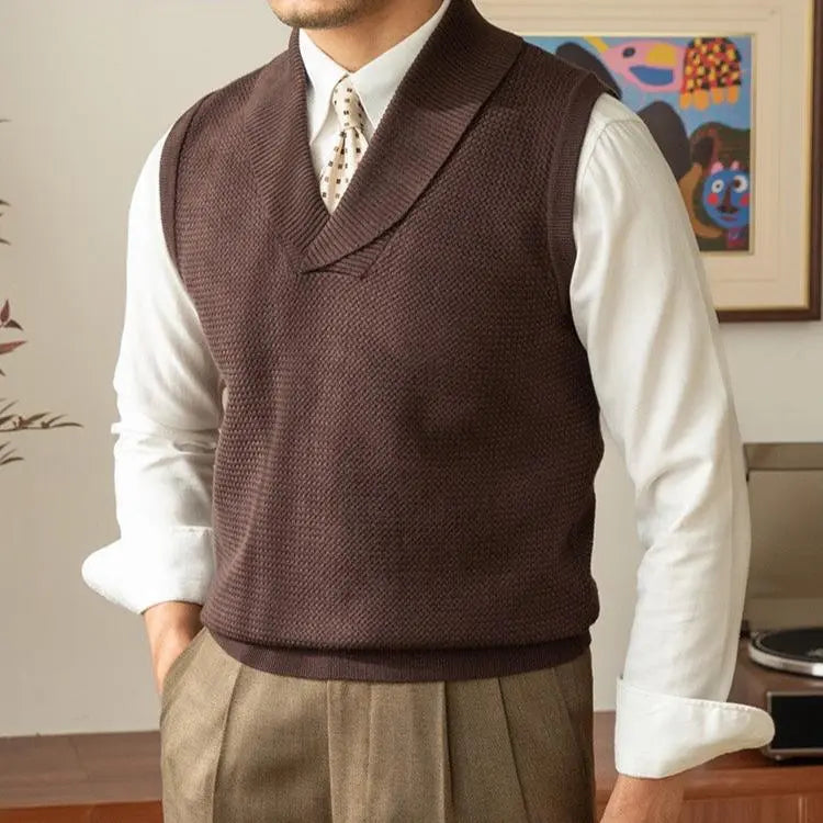 Britische Strickweste