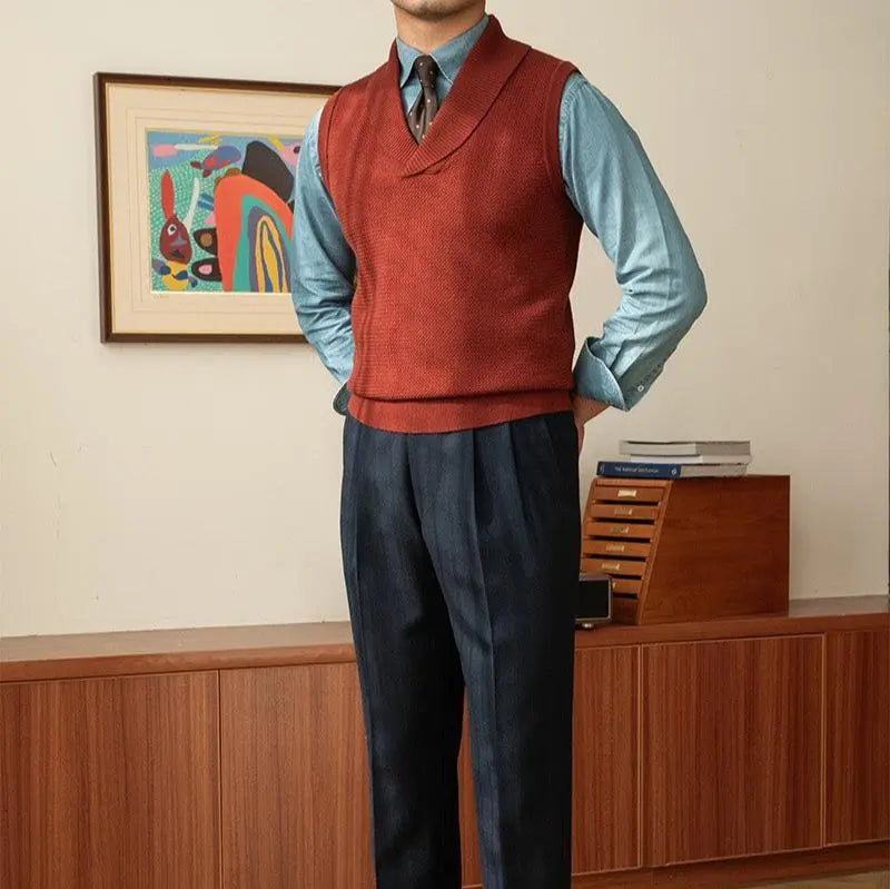 Britische Strickweste