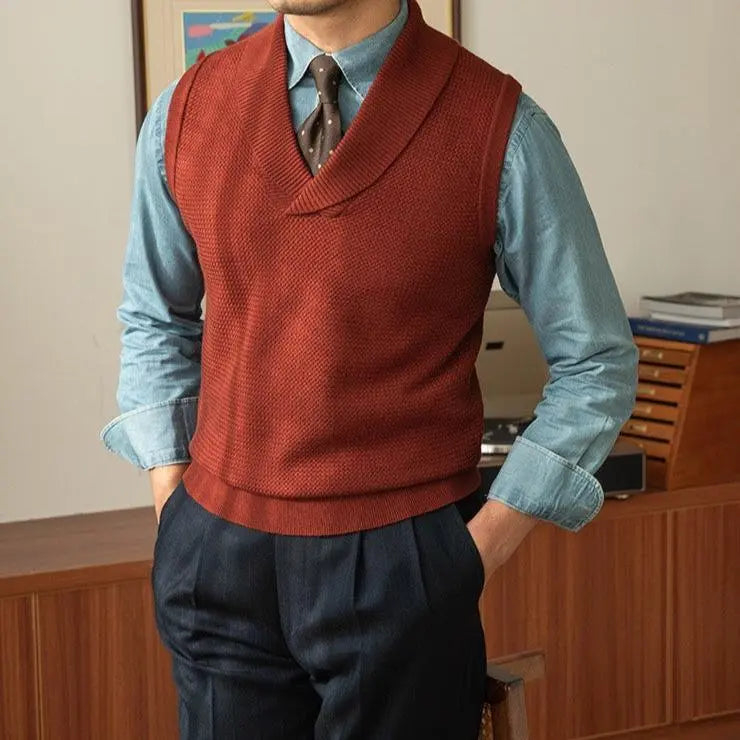 Britische Strickweste